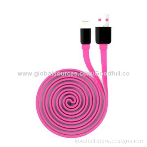 Flat USB Cable for iPhone 5